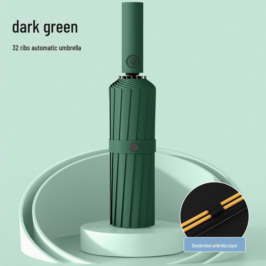 Fully Automatic Large Umbrella - Dual-Use for Sun and Rain, Anti-UV Protection