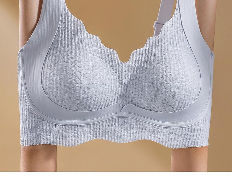 Бесшовный бюстгальтер без косточек большого размера с защитой от провисания для женщин