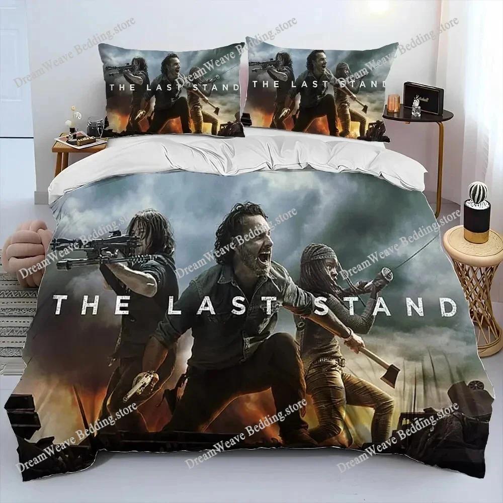 Horror TV The Walking Dead Lincoln Sheets Quilt Covers Bedding Dormitory Sheets Bedding Set Soft Warm Bedding Set Luxury Gift963