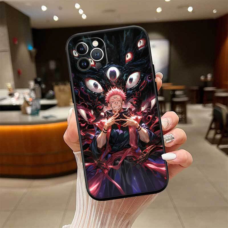 Чехол для телефона Аниме Годжо Jujutsu Kaisen для Redmi Note 12 12S 12C 13 13C 13R 14 14S 14R 14C 11A 13X A3 A3X A4 A5 Pro Max Plus