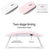 6W Mini Nail Dryer Machine UV Manicure Lamp Home Use Nail Lamp Portable For Nail Drying Polish With USB Cable