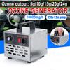 5g-24g Ozone Generator Ozone Machine Stainless Steel Air Purifier Air Cleaner Disinfection Cleaning