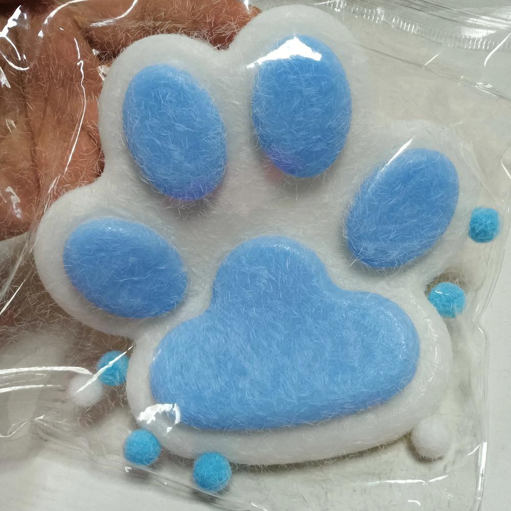 Jumbo Soft Squishy Cat Paw Stress Relief Toy, Extra Large Sensory Fidget Toys For Kids Adults Anxiety Relaxation Squeeze Gift