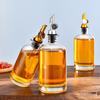 Olive Oil Glass Bottle Dispenser Spouts Cruet Pourers Funnel Decanter Kitchen