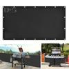 Heat Shield for Grill Fireproof Heat Insulation Cover BBQ Grill Mat Oil-proof Grill Wall Protector Fiberglass Balcony Privacy Screen Grill Pad for