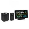 Digital Weather Clock Home Wireless Indoor Outdoor Temperature Alarm Clock 7.5in Color Display