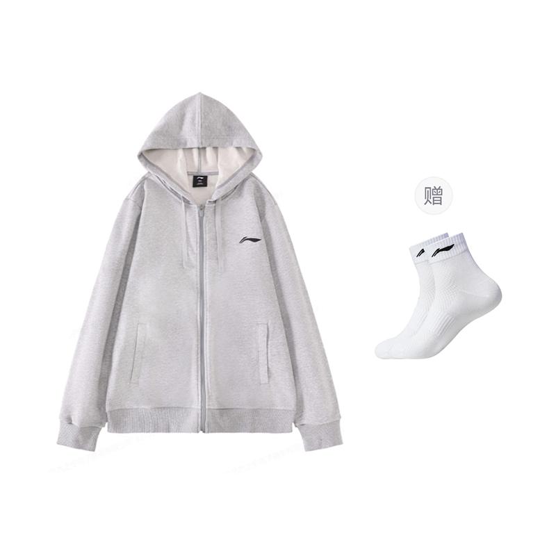 Толстовки Li Ning Унисекс С капюшоном Умеренный Кардиган YWDU343-2