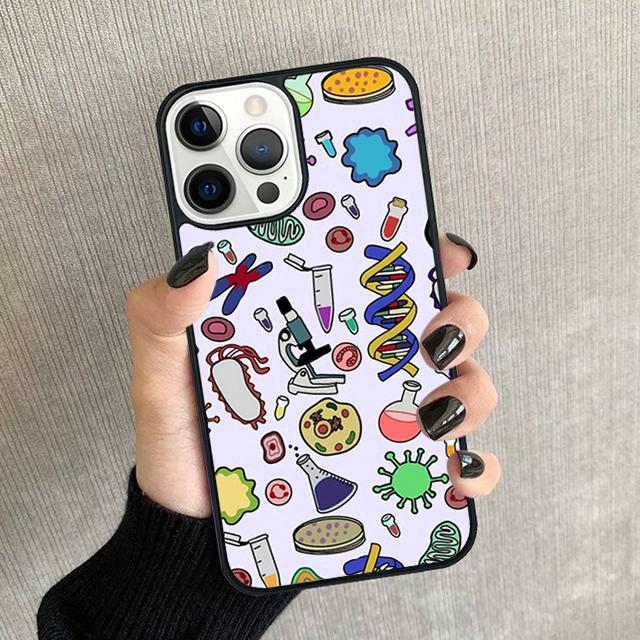 Science Biology Chemistry Phone Case For iPhone 17 Air 15 16 11 12 13 14 Pro Max Cover For iPhone 17 Air Max Plus Fundas