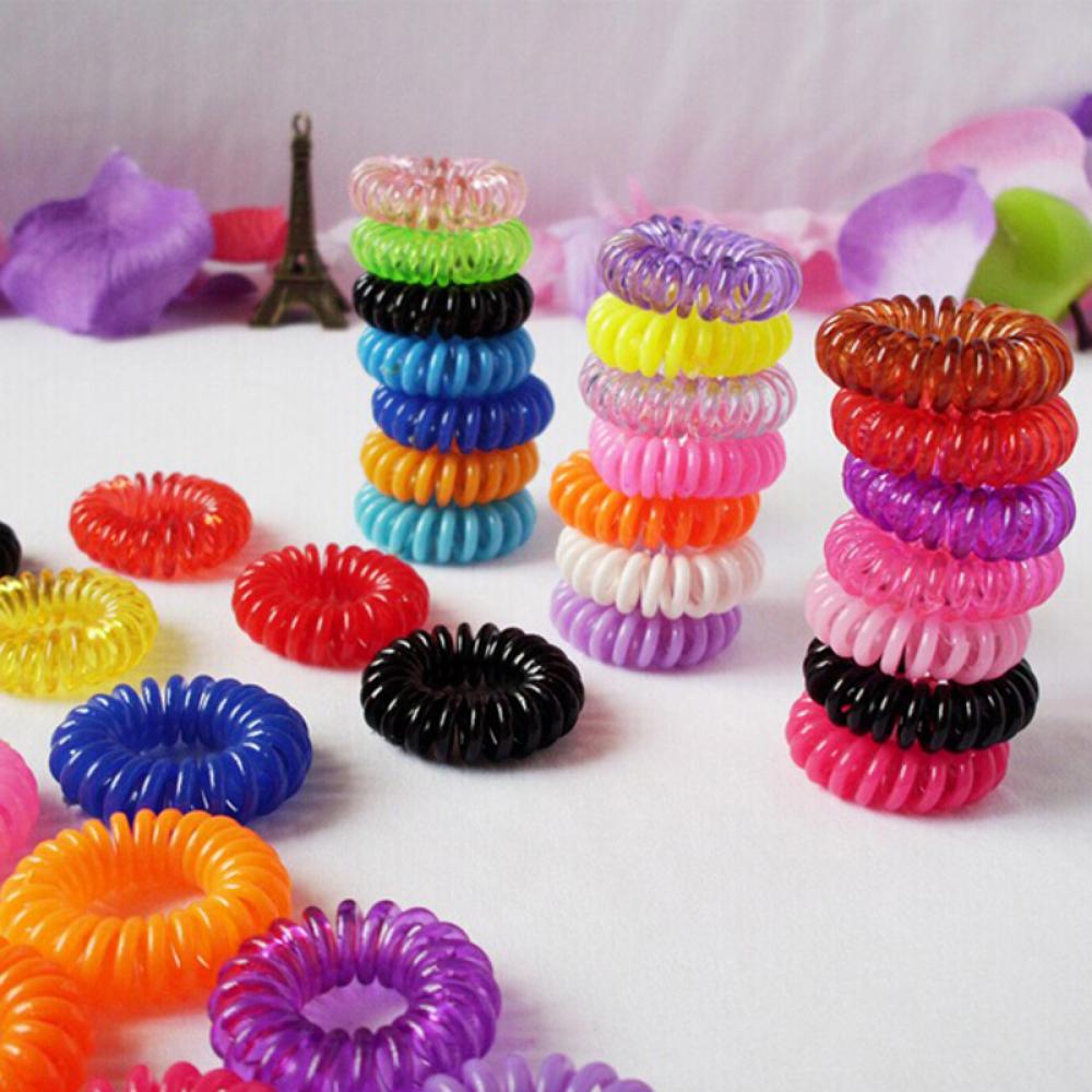 10 шт. Горячая распродажа Девушка Женщина Эластичная Резинка для Волос Держатель для Хвоста Резинка для Волос