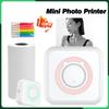 Портативный мини-фотопринтер, многофункциональный беспроводной Bluetooth, термобумага, клейкие этикетки, подключение для телефона, 57 мм, новинка