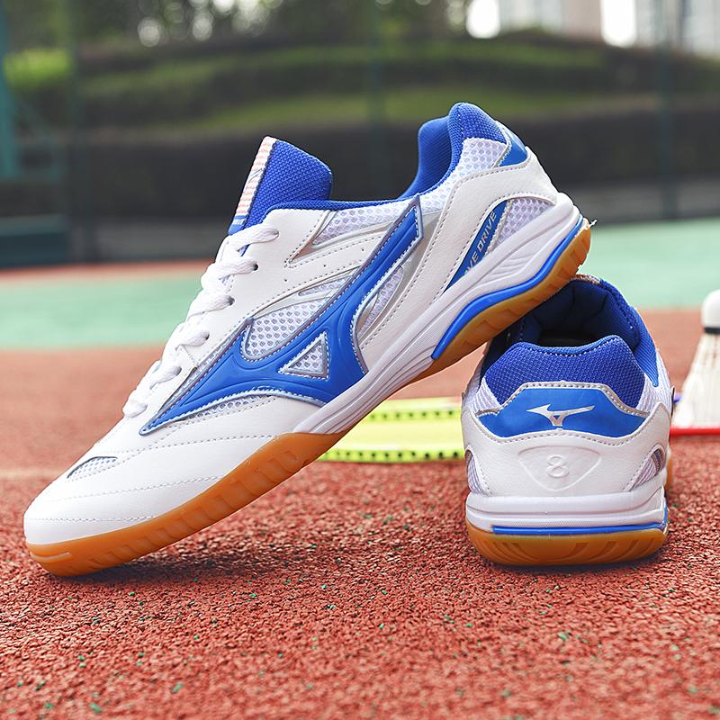 Модные мужские теннисные туфли, нескользящие, износостойкие, для бадминтона, унисекс, кроссовки для бега и фитнеса, тренировочная обувь