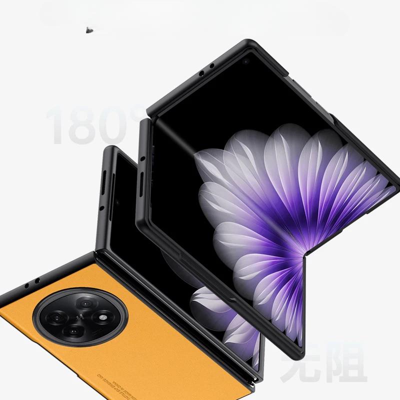 Для OPPO Find N5 чехол роскошный кожаный противоударный складной чехол для телефона OPPO Find N 5 тонкий бампер FindN5 Funda