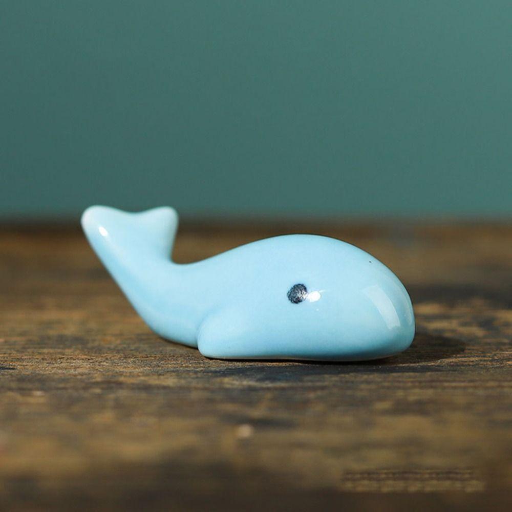 Multifunctional Mini Vegetables Animal Ceramic Desk Decoration Pen Rack Brush Pen Storage Rack Pen Pillow Rack Chopstick Holder