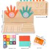 Wooden Counting And Addition Toys For Kids Preschool Math Recognition And Learning