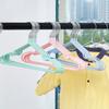 10Pcs Non-Slip Rubber Coating Kids Clothes Hangers For Toddler Coat Pant