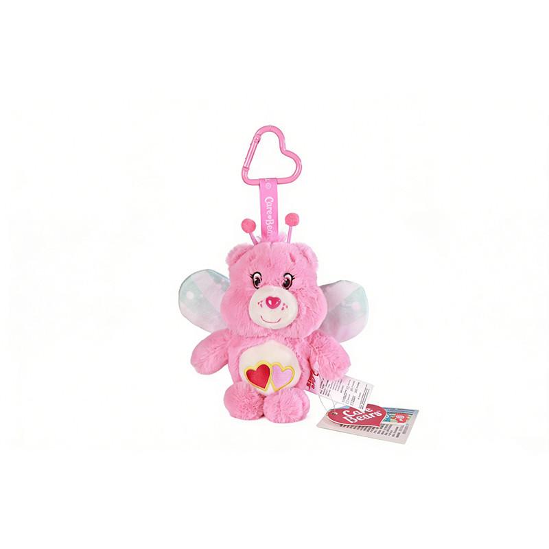 Genuine Care Bears 15cm Party DecorationInsect Series Plush Toy Pendant Stuffed Doll Bag Charm Cartoon Keychain Birthday Gift