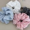 Large Big Accessories for Women Girl Korean Hair Ties Elastic Bands Scrunchie Leading Fashion Popular Vintage Adults Kpop