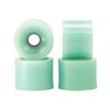 CARVER ROUE ROUNDHOUSE CONCAVE 69 X 52mm Glass Green [x4] - Roues