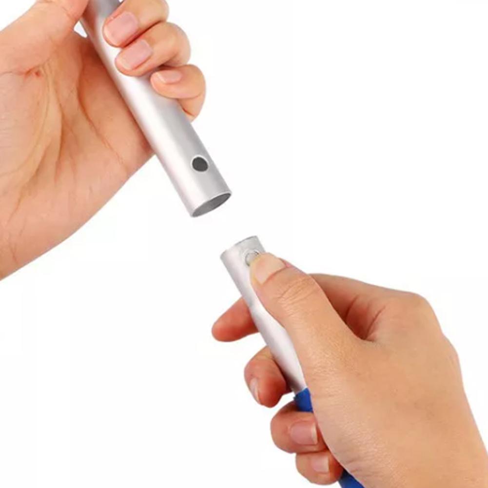 Сачок для бассейна с 5-секционной алюминиевой ручкой Ультра Грабли Сетчатый мешок Корзина Удаление листьев Инструмент для чистки садового пруда