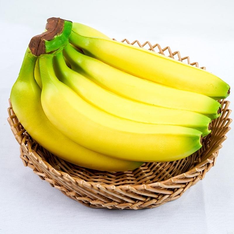 Artificial Banana Simulation Fruit Model for Home Decoration Basket Display