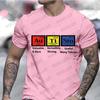 Autism Periodic Table Shirt for Men Women Clothing Autism Awareness Month T-shirts Special Education Teacher Autism Tshirt