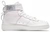Nike Sf Air Force 1 Mid Qs 'Triple White' Gs AR0690-100