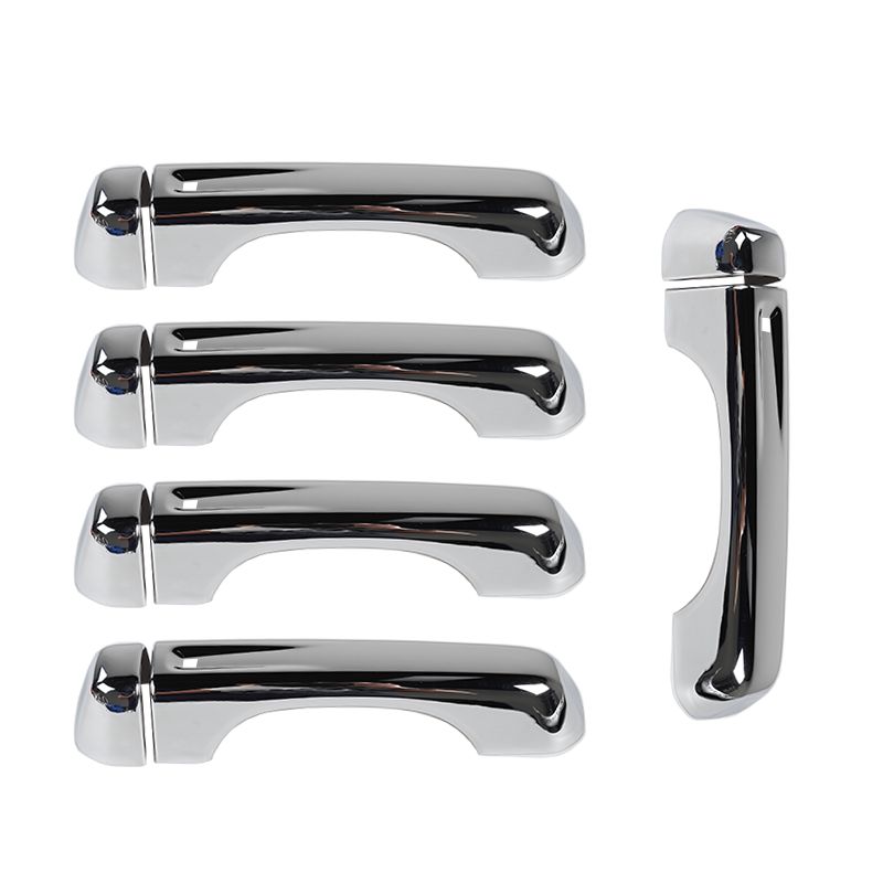 TESIN For Jeep Wrangler JL 2018+ Car Exterior Side Door Handle Tailgate Handle Decoration Cover Stickers For Jeep Wrangler