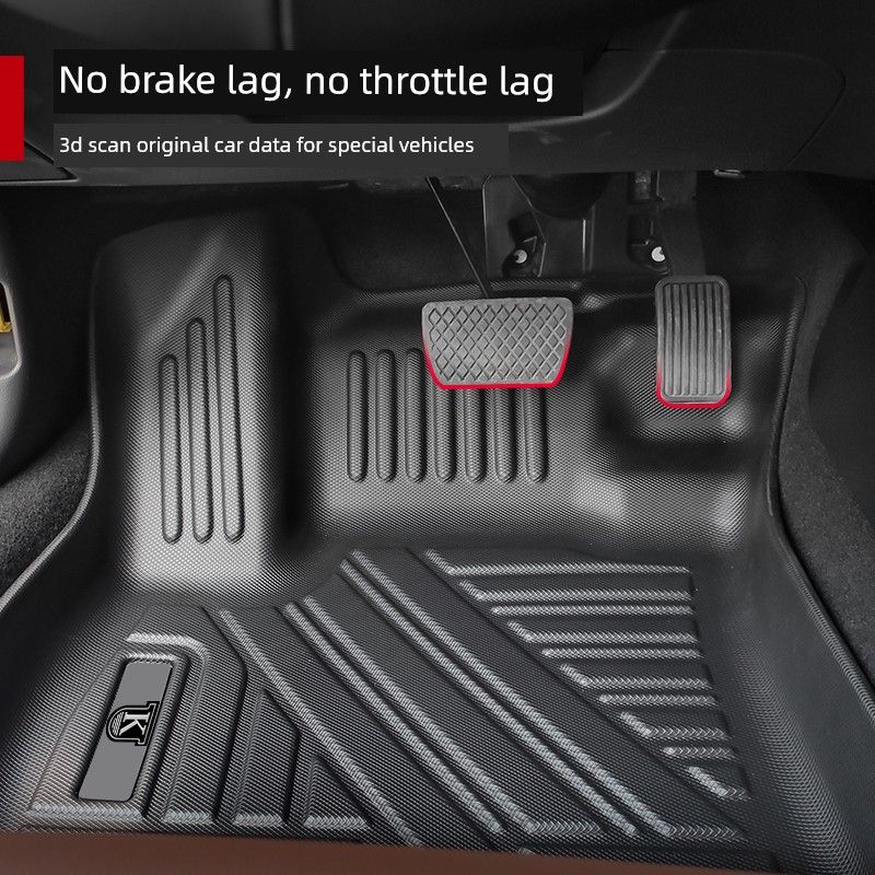 Suitable for Volkswagen Santana, Lavida, Tiguan L, Phideon, T-Roc, Jetta, Full Surround Injection-Molded Rubber Tpe Car Floor Mats