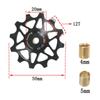14T Rear Derailleur Pulley Ceramic Pulley Rear Derailleur Road  Bike Bearing MTB Ceramic Bearing