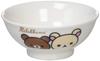 Happy Life Rice 362101 "Rilakkuma" Bowl, 10.5cm Diameter, Children's Tableware, White,