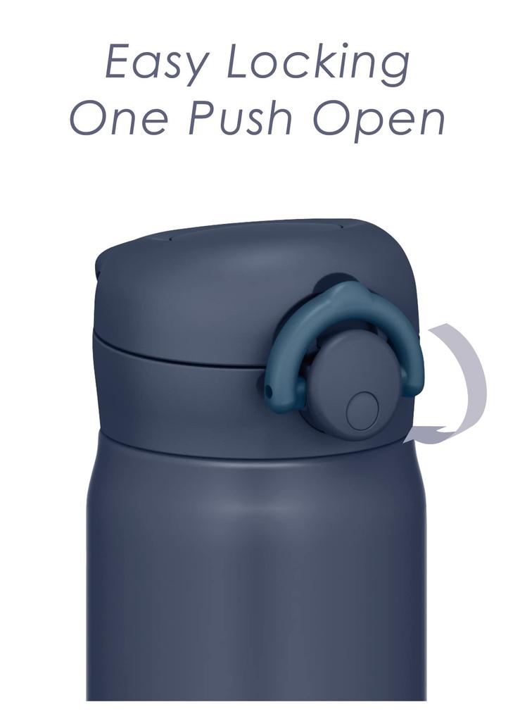 Thermos Vacuum Insulated Portable Mug, 350ml, Night Gray, JNR-353 N-GY