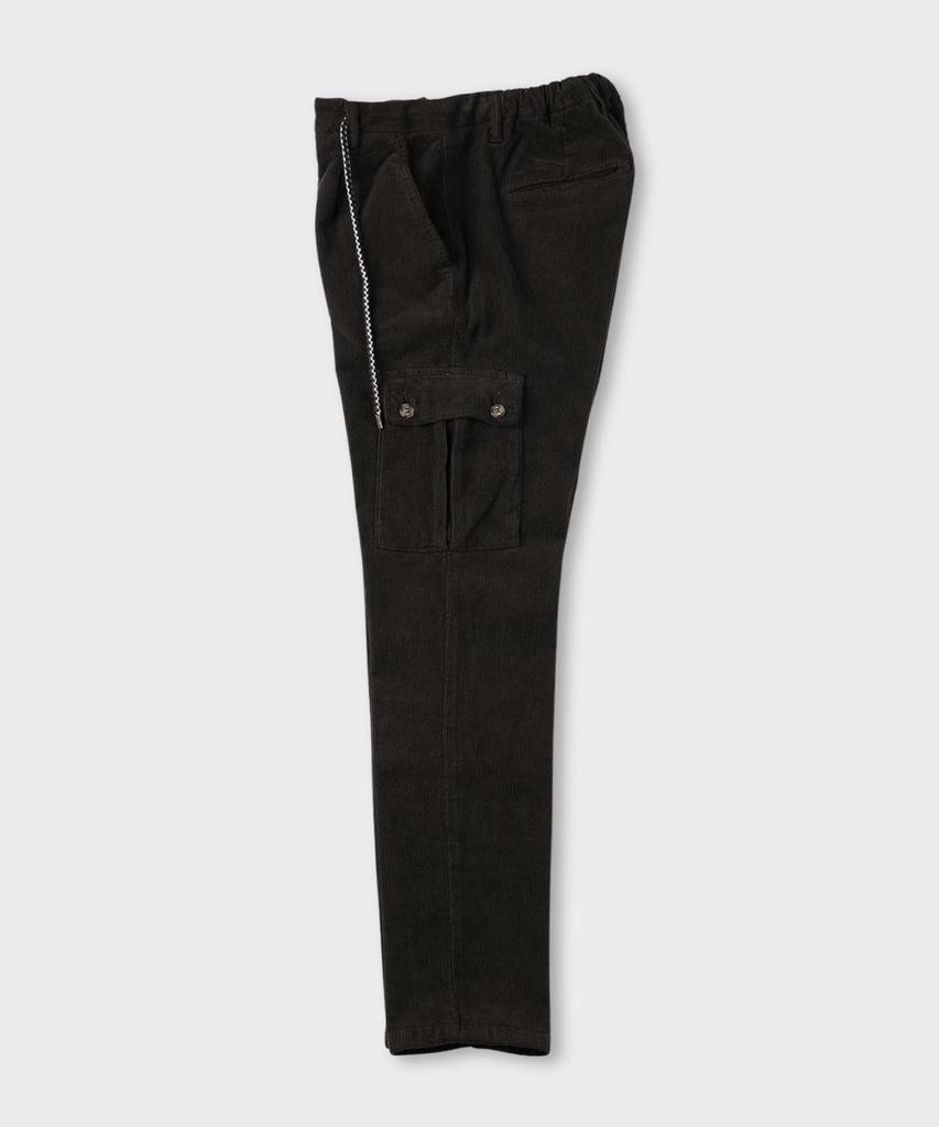 PANICALE Drawstring Corduroy Cargo Pants 2 Colors