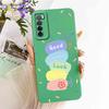 Чехол для Huawei nova 7 5G JEF-TN00 JEF-AN00 Силиконовая задняя крышка для Huawei Nova7 JEF-NX9 JEF-AN20 Простой стиль Чехлы для телефона