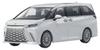 Kyosho Original Scale LEXUS LM 500h Finished Product KS03924Q 1/43 (Sonic Quartz, 6-Seater, Black)