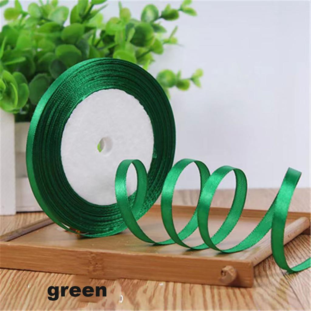 22 метра/рулон 6 мм шелковые атласные ленты для поделок бант ручной работы своими руками подарочная упаковка вечеринка свадьба декоративные