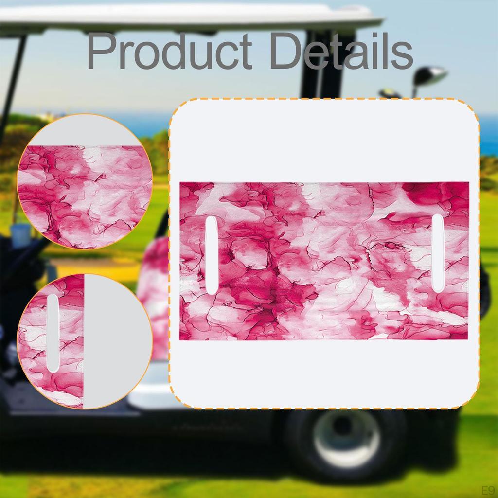 Прочный многоцелевой чехол на сиденье для гольфа из микрофибры, незаменимый аксессуар для любителей