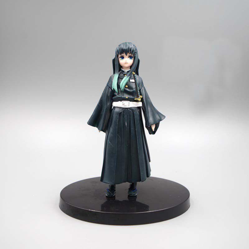 Набор фигурок Demon Slayer Kimetsu No Yaiba с Мицури, Муичиро, Тенгеном, Кёдзюро, Обанаем, Канао, Санеми. Декоративные коллекционные украшения