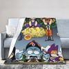 DBZ Одеяло для битвы Мультяшное Фланелевое Новинка Мягкое Плед для Постельного Белья Гостиной Лето,