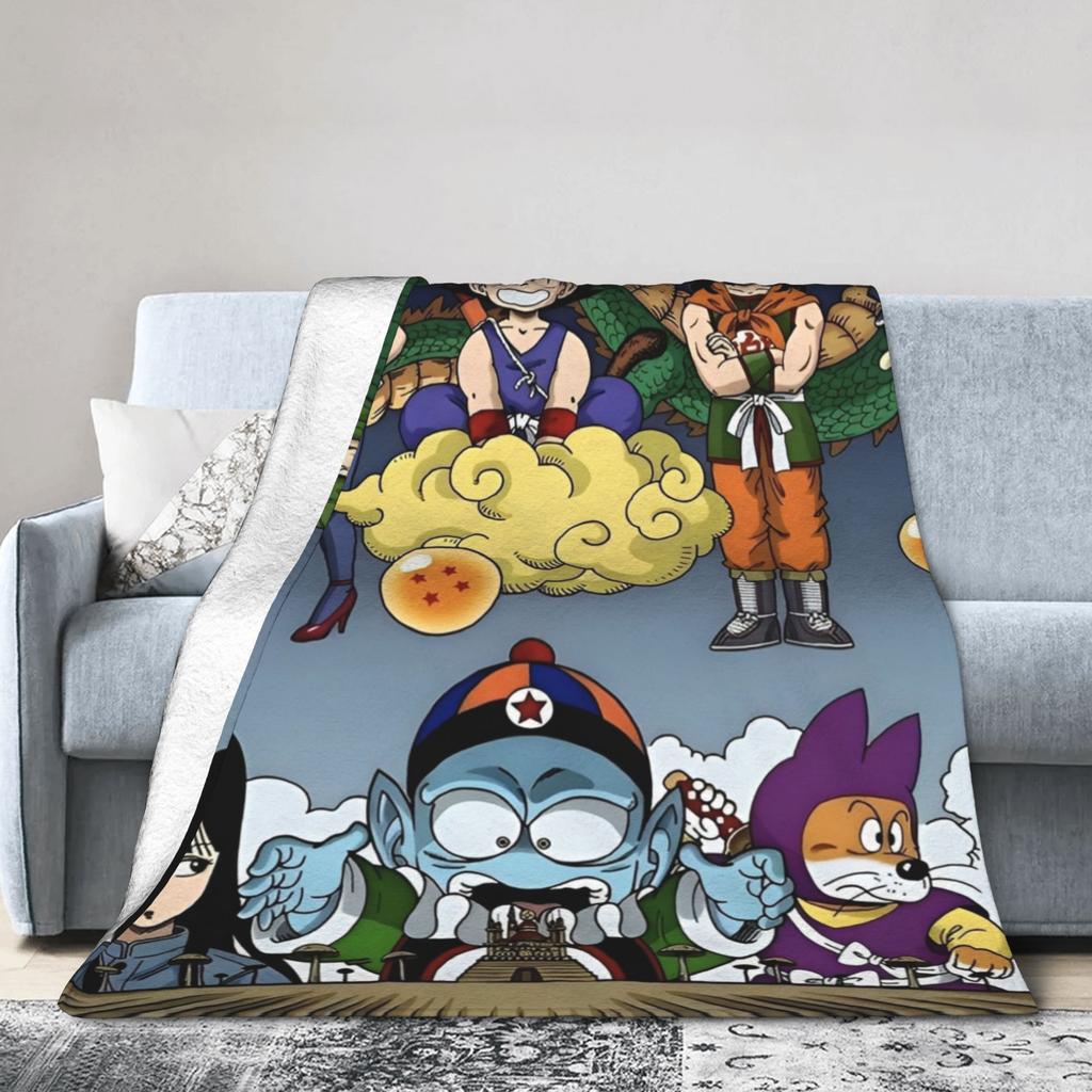 DBZ Одеяло для битвы Мультяшное Фланелевое Новинка Мягкое Плед для Постельного Белья Гостиной Лето,