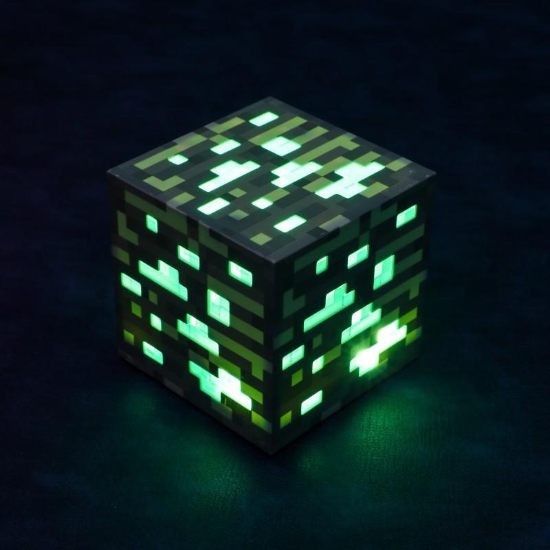 Minecraft Night Light Bottle Bee Salamander Creeper Building Block Lamp Gift