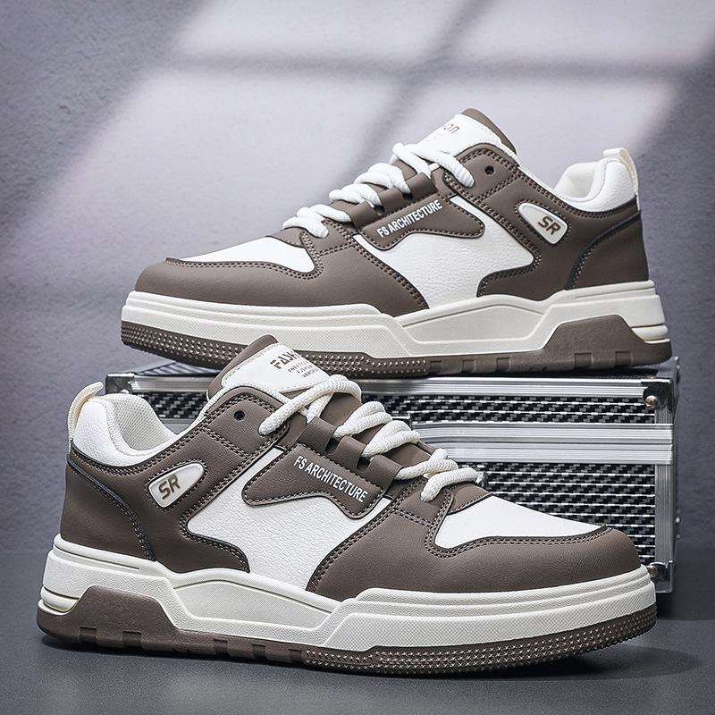 2024 New Trendy Men's Sneakers Designer Men's Shoes Outdoor Casual Tennis Shoes Comfortable Pu Platform Shoes Tenis Masculino