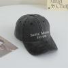 Japanese English Letters Baseball Cap Neutral Style Men and Women Can Wear Retro Soft Top Baseball Hats To Make Their Faces Look Small