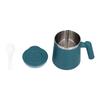420ml Stainless Steel Coffee Cup Breakfast Cup Coffee Milk Mug for Home Office CampingGreen