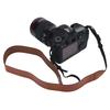 Universal Adjustable PU Leather Camera Shoulder Neck Strap Belt Photography Accessory Brown