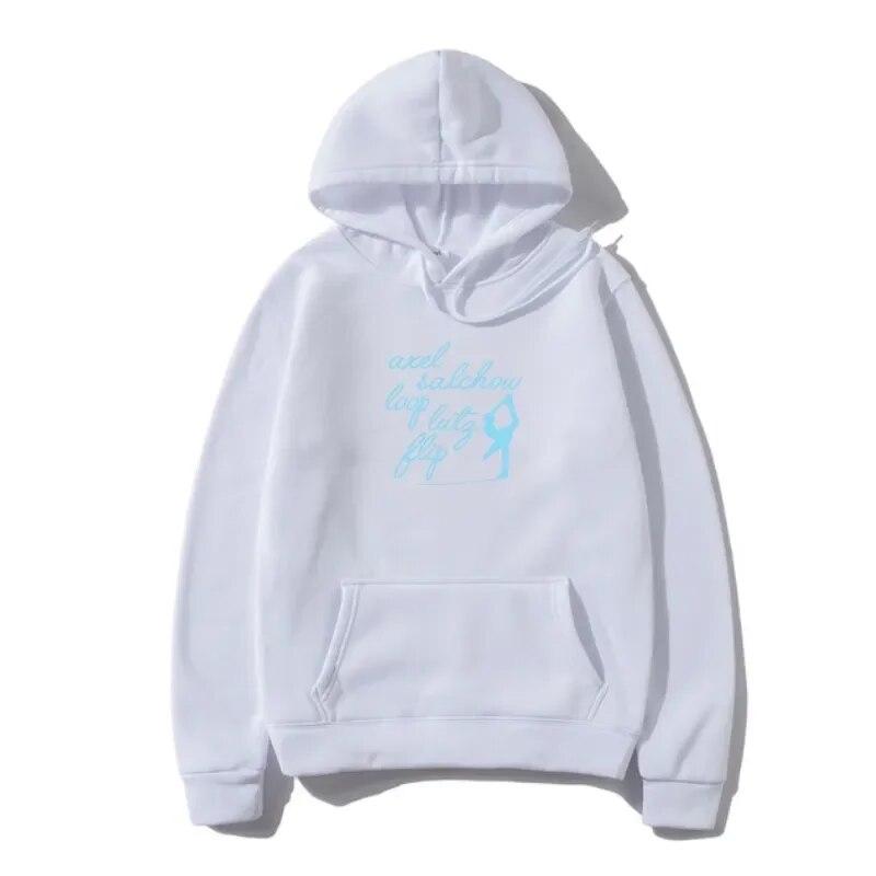 Figure Skating Cute Jumperms & Skater on Iceif Unisex's Outerwear2022 fashionable Brand 208%cotton Printed Round N