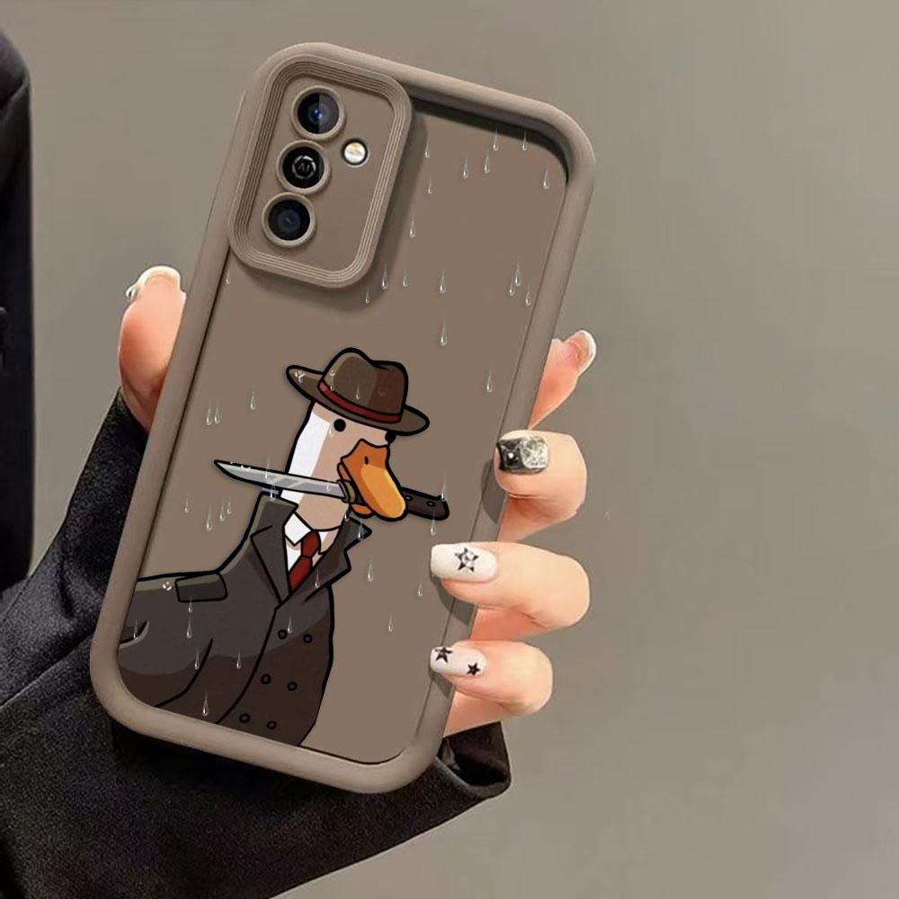 Милый забавный чехол-утка для телефона OPPO RENO 15 15F F31 2F 2Z 5 5F 6 7 7Z 8 8Z 8T 10 11 11F 12 12F 13 13F 14 Pro PLUS Чехол-обложка