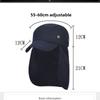 Outdoor Hiking Fishing Hat Sun Protection Cap with Neck Flap for Men Women