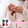 Новый портативный защитный напальчник для вязания крючком DIY Мини-напальчник для вязания крючком Наперсток Вязальщики крючком