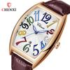 New TOP Brand Luxury Men's Watch With Box Men's Casual Leather Men's Quartz Watches
