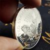 Коллекционная посеребренная американская монета 2020